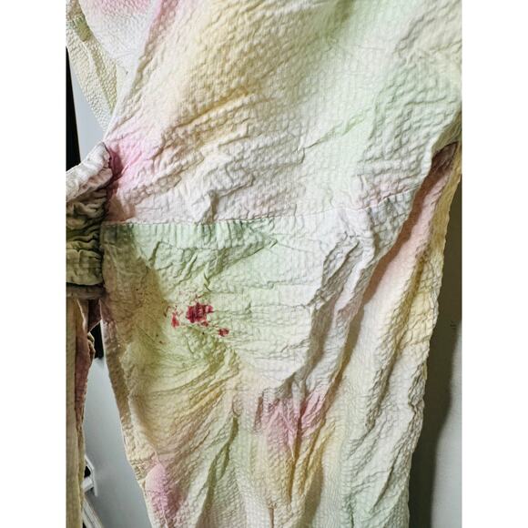 JUST FEMALE Light Tie-Dye Pattern Faded Look Nikki Dress Size Medium - Picture 15 of 16